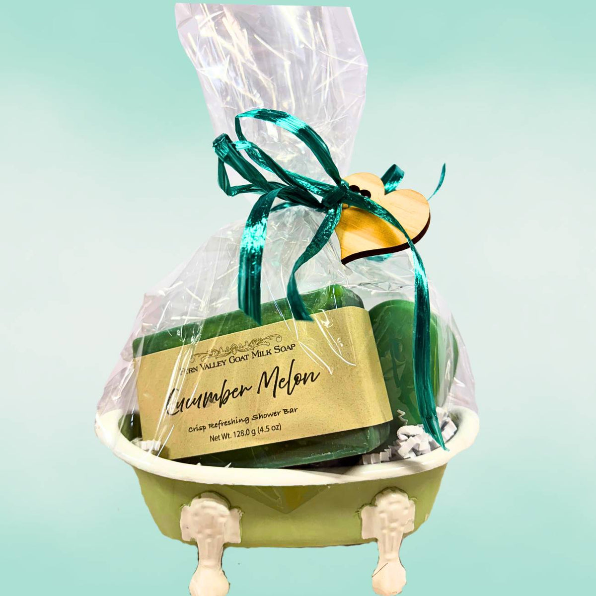 Handmade Goat Milk | Bathtub & Heart Duo