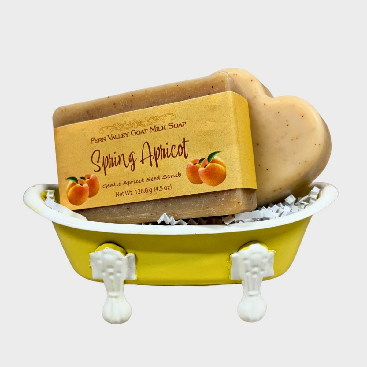 Handmade Goat Milk | Bathtub & Heart Duo