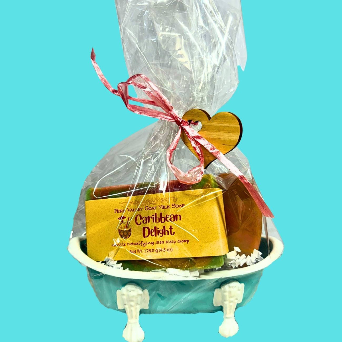 Handmade Goat Milk | Bathtub & Heart Duo