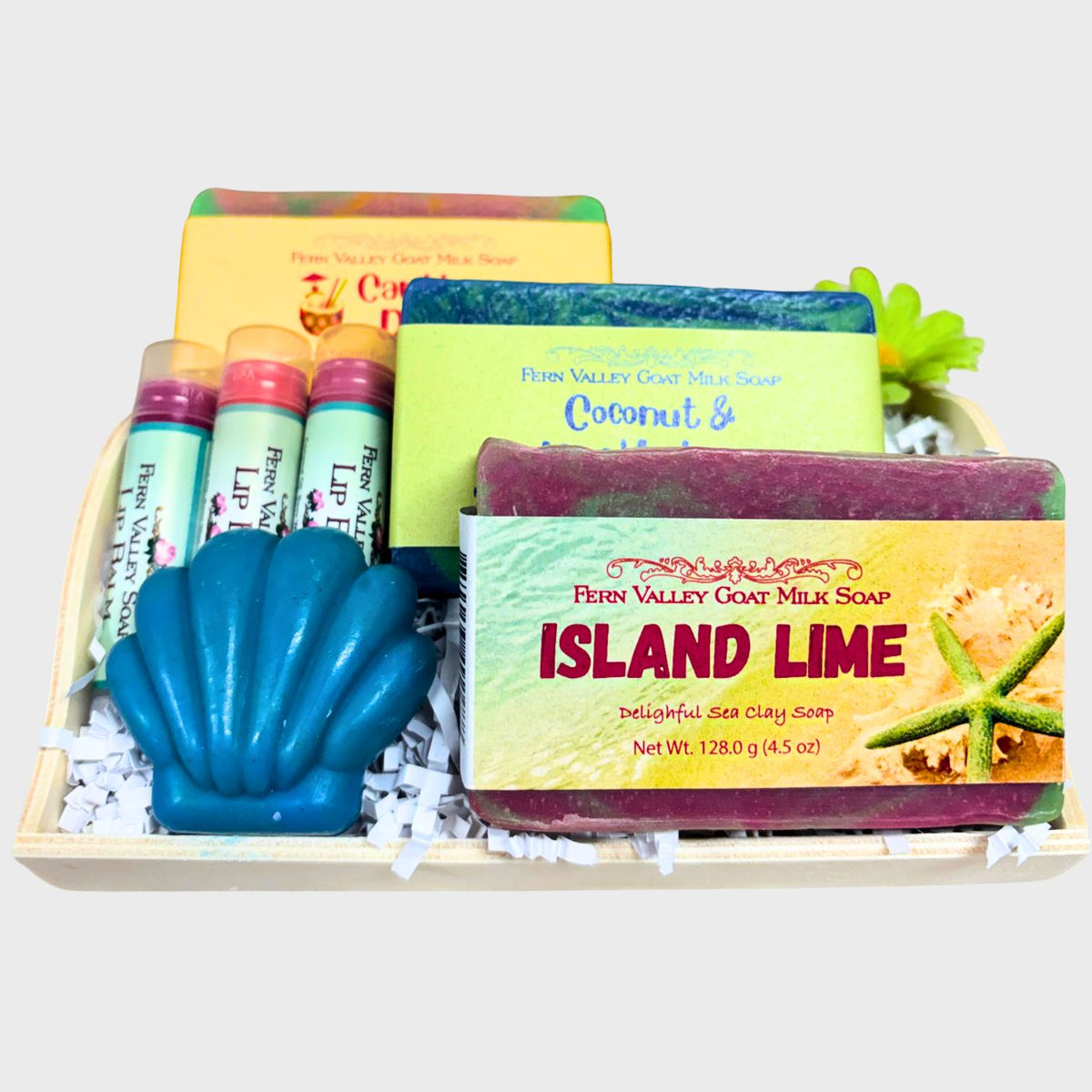 Handmade Goat Milk Soap | Island Moments Gift Crate