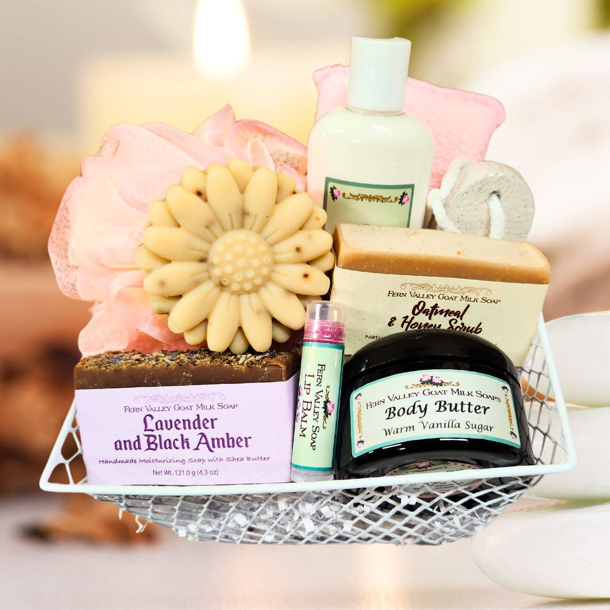 Handmade Goat Milk Soap | Pampering Spa Box