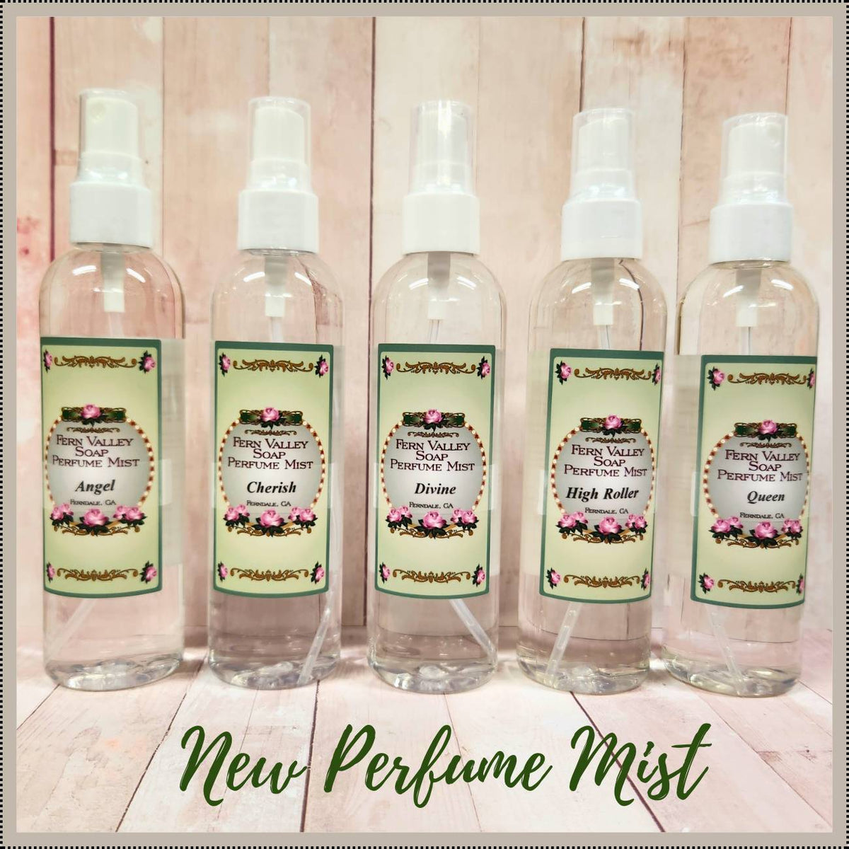 Perfume Mist | Best Selling Fragrances from Fern Valley Soap