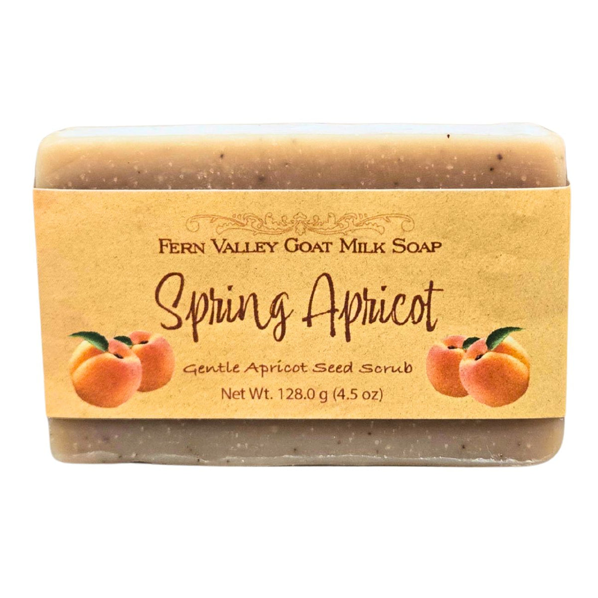 Handmade Goat Milk Soap | Spring Apricot Exfoliating Scrub
