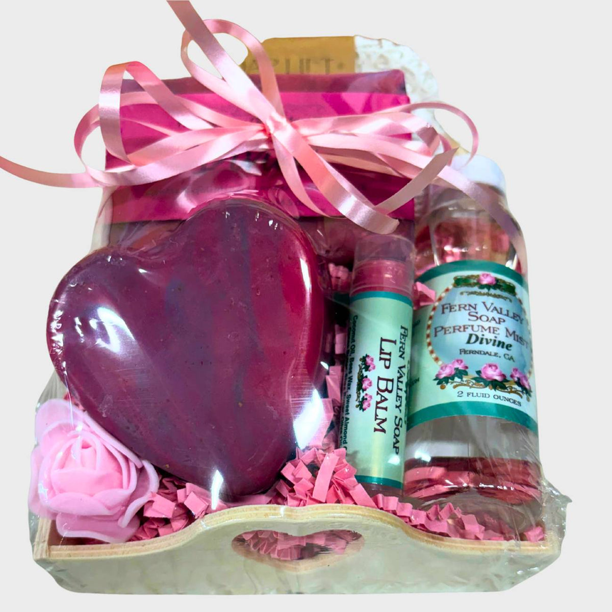 Handmade Goat Milk Soap | Sweet Heart Gift Tray