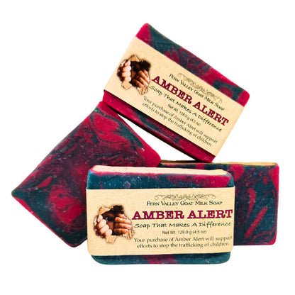 Natural Goat Milk Soap | Amber Alert | Soap That Makes A Difference