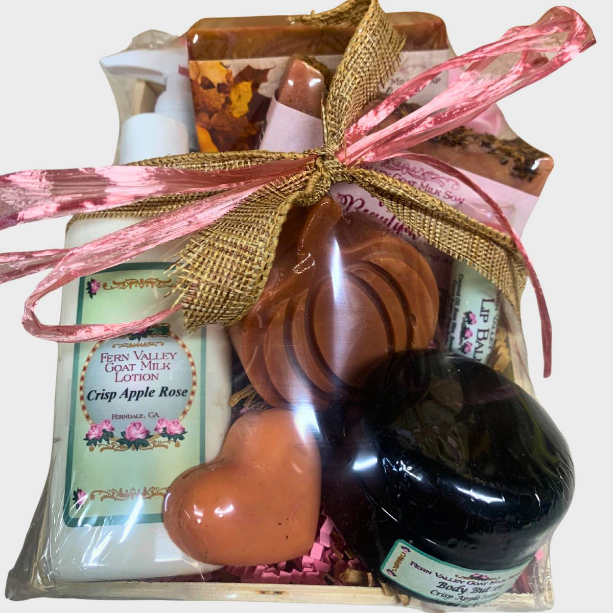 Handmade Goat Milk Soaps | Apples and Pumpkin Gift Crate