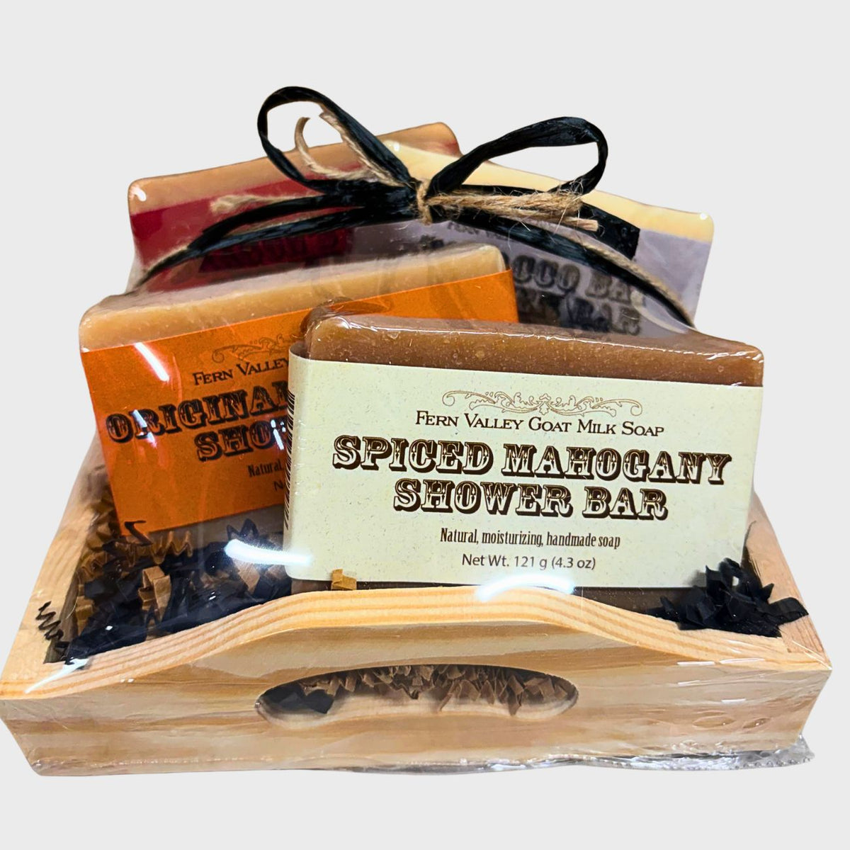 Natural Goat Milk Soap |  Shower Bars for Men | Fathers Day Gift Crate