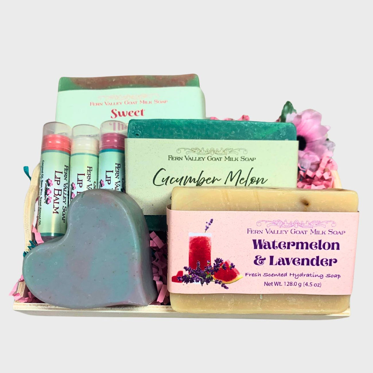 Handmade Goat Milk Soap | Garden Party Gift Crate