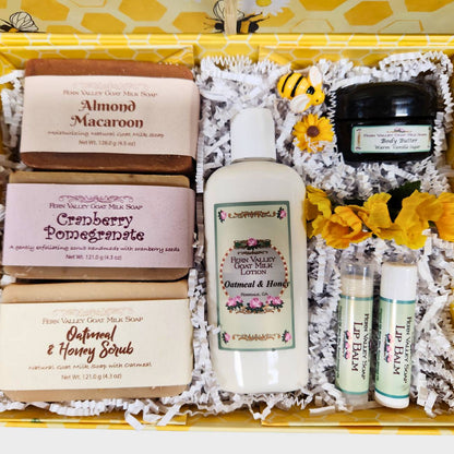 Handmade Goat Milk Soaps | Oh Honey Bee &amp; Lotion Gift Box