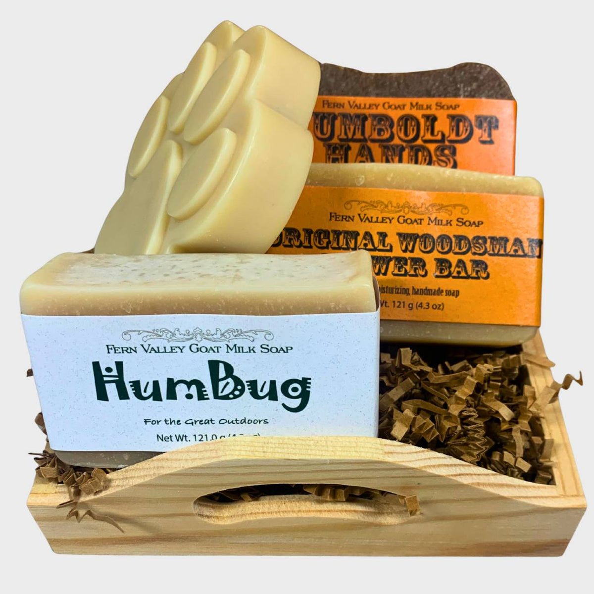 Natural Handmade Goat Milk Soap | Outdoorsman Gift Crate