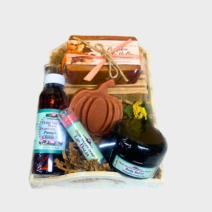 Handmade Goat Milk Soap + Body Butter &amp; Perfume | Pumpkin Patch Gift Crate