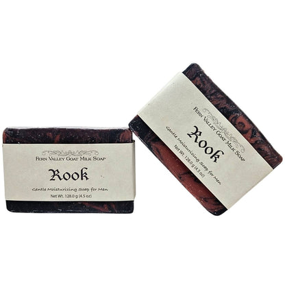 Natural Goat Milk Soap | Moisturizing Soap | Rook - Soap for Men