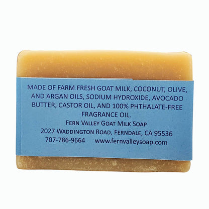 Handmade Goat Milk Shampoo Bar |  Argan Oil &amp; Avocado Butter | For Him