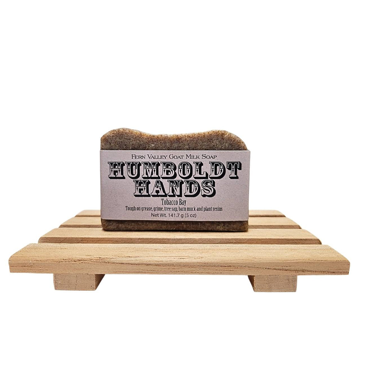 Natural Goat Milk Soap | Humboldt Hands Heavy-Duty Hand Cleaner| Tobacco Bay