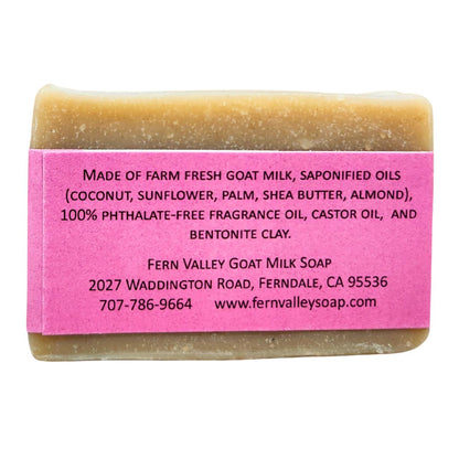 Handmade Goat Milk Soap | Coconut &amp; Lime Verbena Shaving Soap for Women