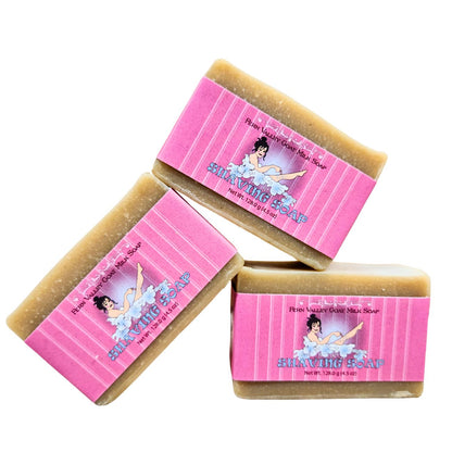 Handmade Goat Milk Soap | Coconut &amp; Lime Verbena Shaving Soap for Women