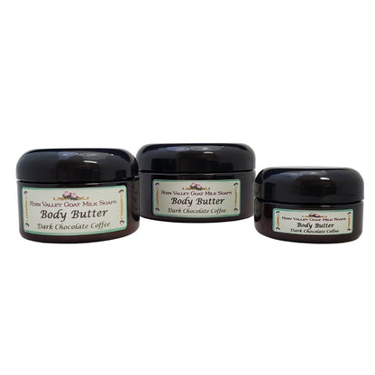 Whipped Shea Body Butter | Fern Valley Goat Milk Soap | Dark Chocolate Coffee Scent